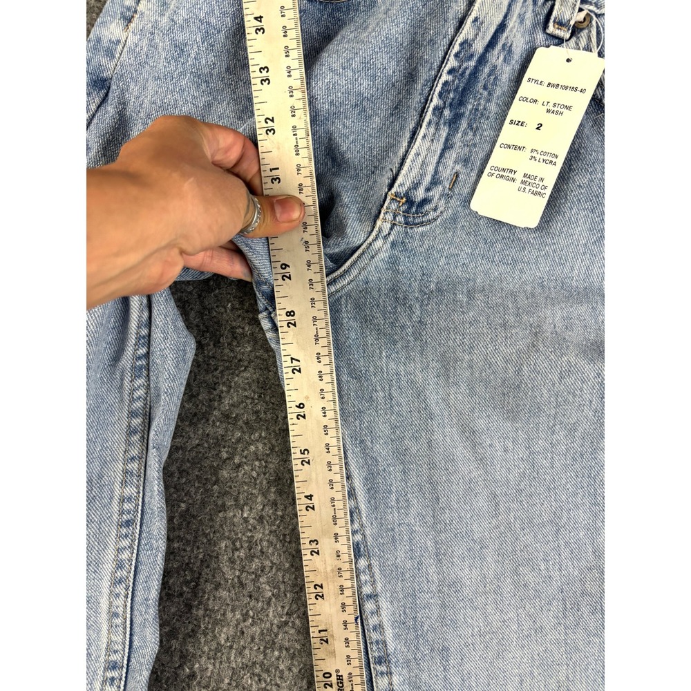 Boston Proper Jeans Womens 2S Bootcut Light Wash NWT Stretch Denim Y2K - Picture 7 of 12